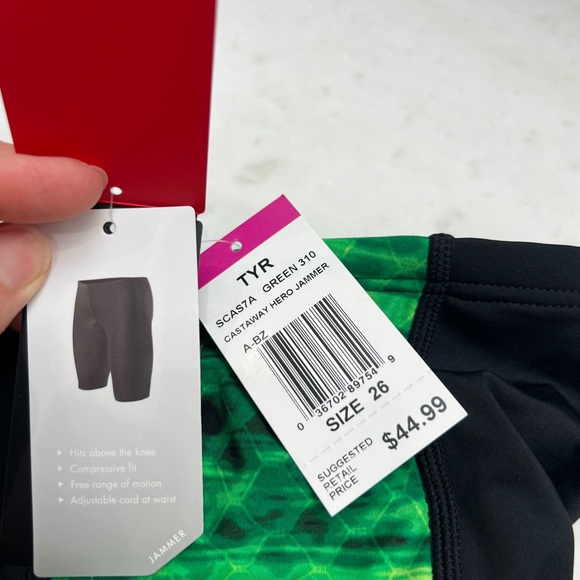 NWT TYR Jammers size 26 - Picture 3 of 5